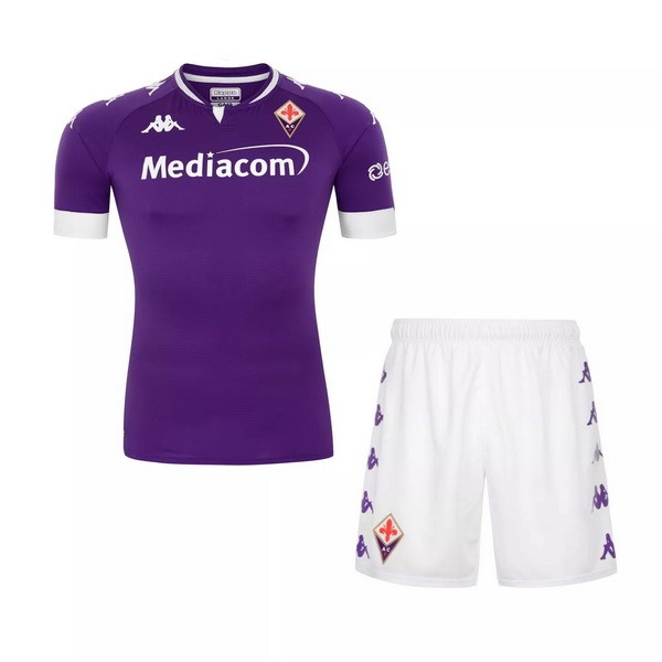 Camiseta Fiorentina Replica Primera Ropa Niños 2020/21 Purpura